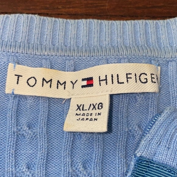 Women's Tommy Hilfiger Zipper Cardigan Long Sleeve Sweater XL - Picture 9 of 10